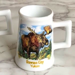 Vintage Dawson City Yukon Toothpick holder